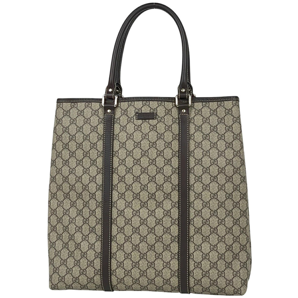 Gucci tote bag GG canvas brown